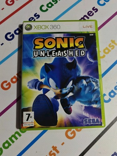 Sonic unleashed xbox 360 - sonic,