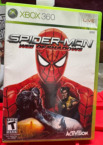Spider man web shadows xbox - spider-man,