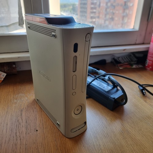 Console xbox 360 fat bianca - console,